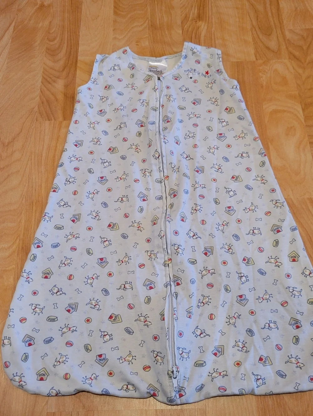 Halo Sleepsack Wearable Blanket Dogs Size Small 0-6 Months